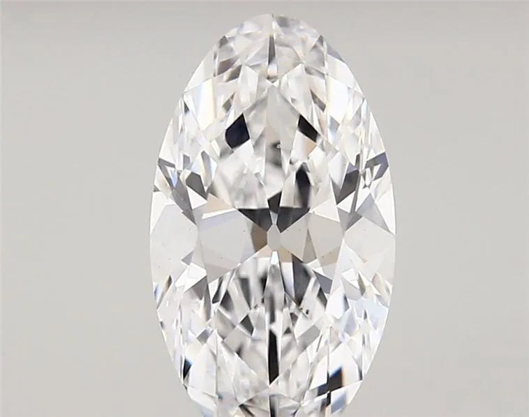 1.58ct Oval Lab Grown Diamond (Colour D, Clarity VVS2, IGI Certified)