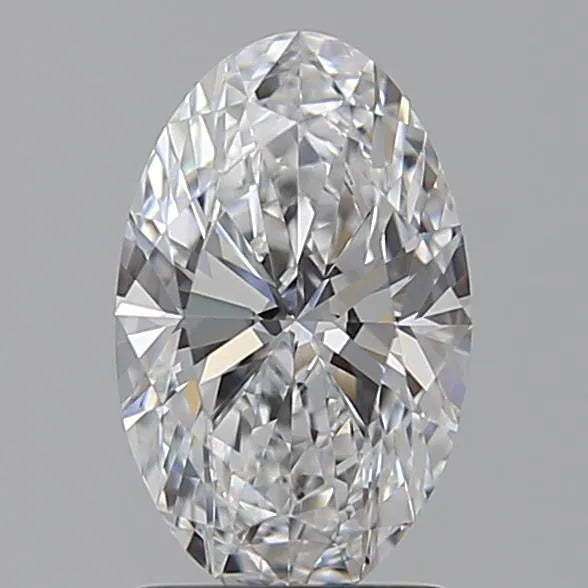 1.58ct Oval Lab Grown Diamond (Colour D, Clarity VVS2, IGI Certified)