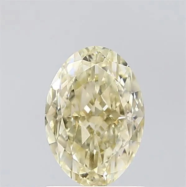 1.58ct Oval Lab Grown Diamond (Colour Fancy Light Yellow, Clarity VVS2, IGI Certified)