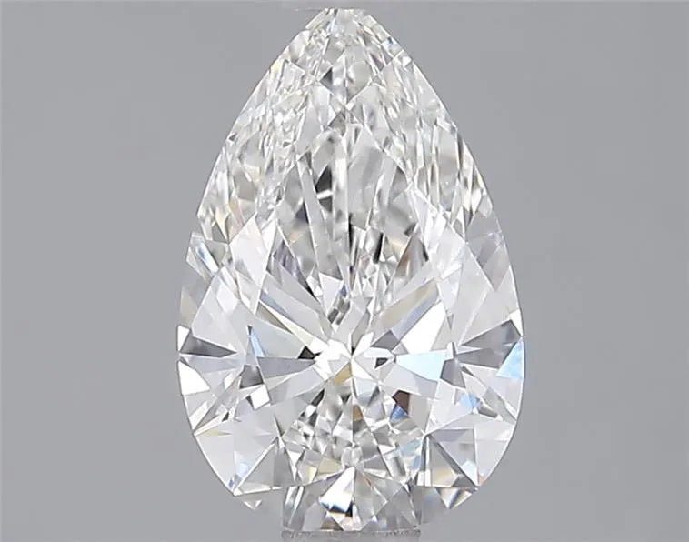 1.58ct Pear Lab Grown Diamond (Colour G, Clarity VVS1, IGI Certified)