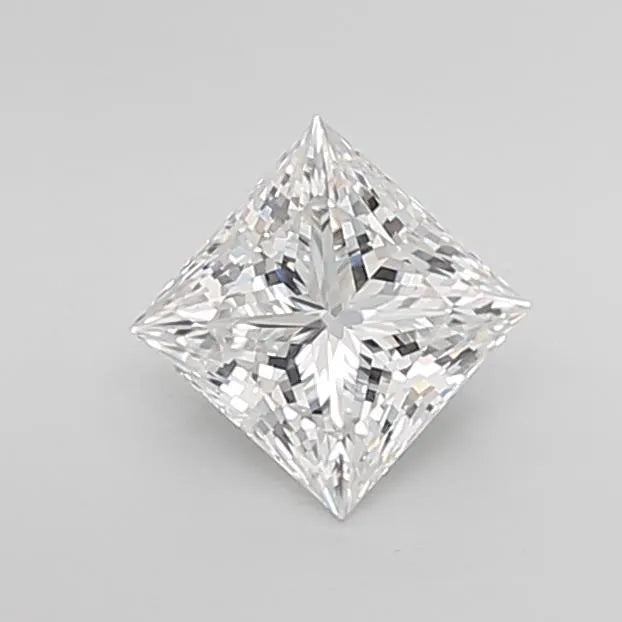 1.58ct Princess Lab Grown Diamond (Colour E, Clarity VVS2, IGI Certified)