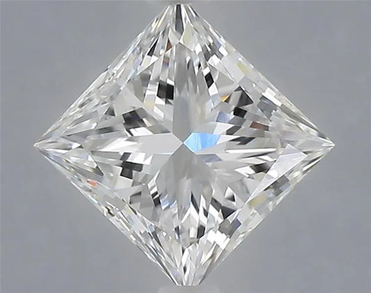1.58ct Princess Lab Grown Diamond (Colour E, Clarity VVS2, IGI Certified)