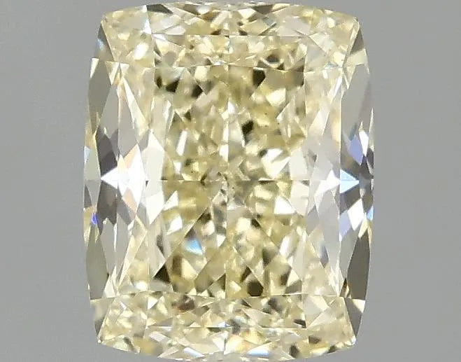 1.59ct Cushion modified Lab Grown Diamond (Colour Fancy Light Yellow, Clarity VS1, IGI Certified)