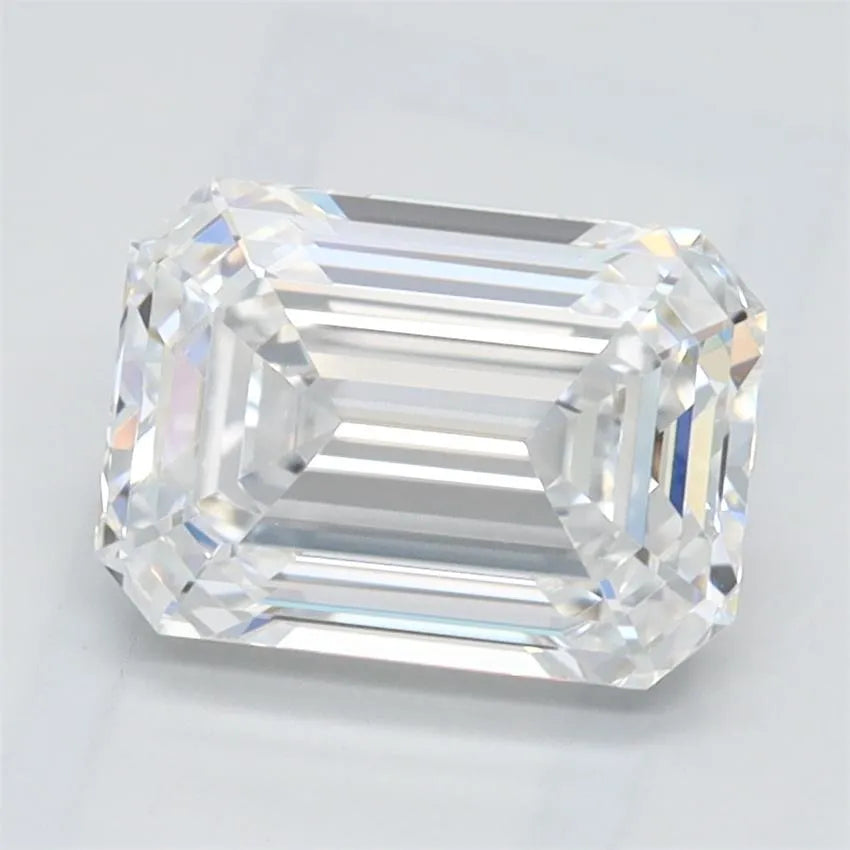 1.59ct Emerald Lab Grown Diamond (Colour D, Clarity IF, IGI Certified)