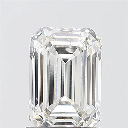 1.59ct Emerald Lab Grown Diamond (Colour F, Clarity VS1, IGI Certified)