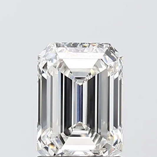 1.59ct Emerald Lab Grown Diamond (Colour F, Clarity VVS2, IGI Certified)