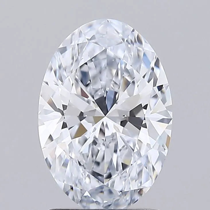 1.59ct Oval Lab Grown Diamond (Colour F, Clarity IF, Cut EX, IGI Certified)