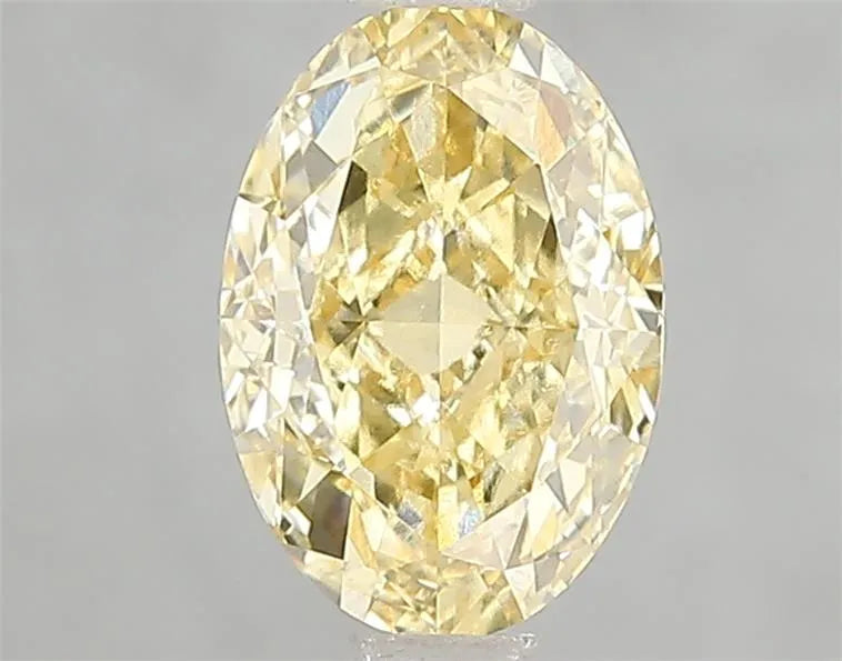 1.59ct Oval Lab Grown Diamond (Colour Fancy Intense Yellow, Clarity VVS2, IGI Certified)