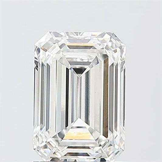 1.60ct Emerald Lab Grown Diamond (Colour F, Clarity VVS2, IGI Certified)