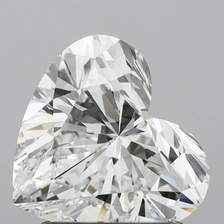 1.60ct Heart Lab Grown Diamond (Colour D, Clarity VS1, IGI Certified)