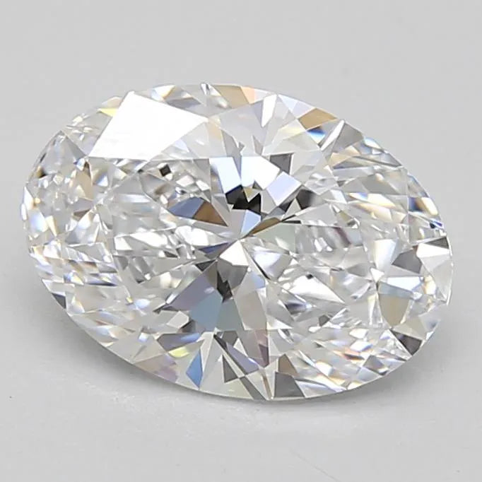 1.60ct Oval Lab Grown Diamond (Colour D, Clarity IF, GIA Certified)