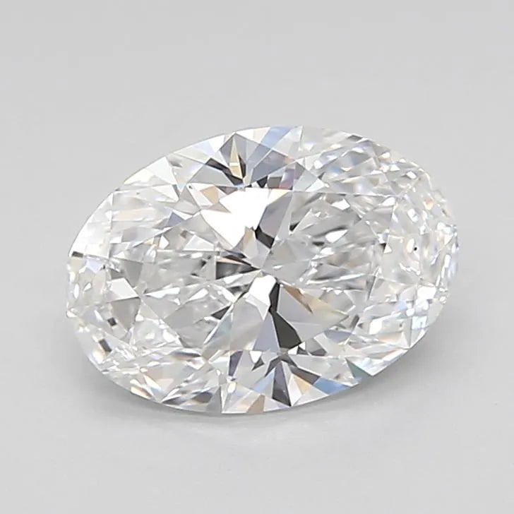 1.60ct Oval Lab Grown Diamond (Colour D, Clarity VVS2, Cut EX, IGI Certified)