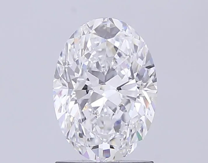 1.60ct Oval Lab Grown Diamond (Colour D, Clarity VVS2, IGI Certified)