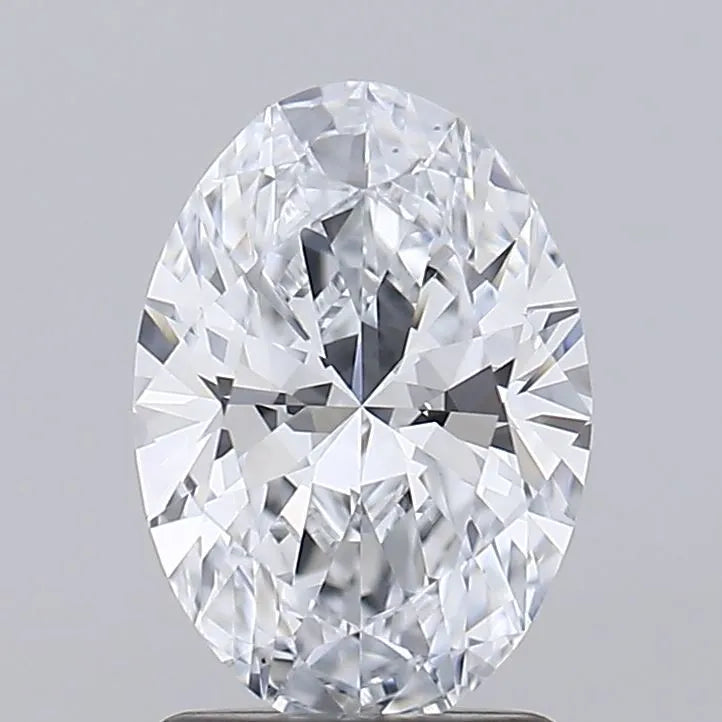 1.60ct Oval Lab Grown Diamond (Colour E, Clarity IF, IGI Certified)