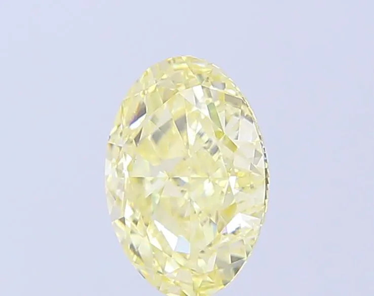 1.60ct Oval Lab Grown Diamond (Colour Fancy Light Yellow, Clarity VVS2, IGI Certified)