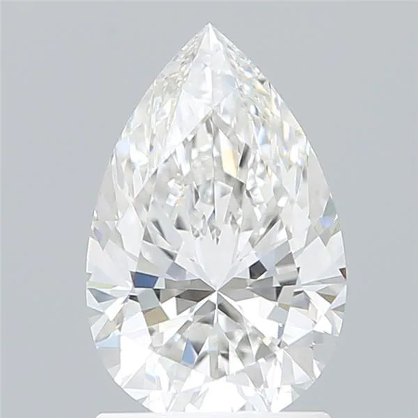 1.60ct Pear Lab Grown Diamond (Colour F, Clarity VVS1, IGI Certified)