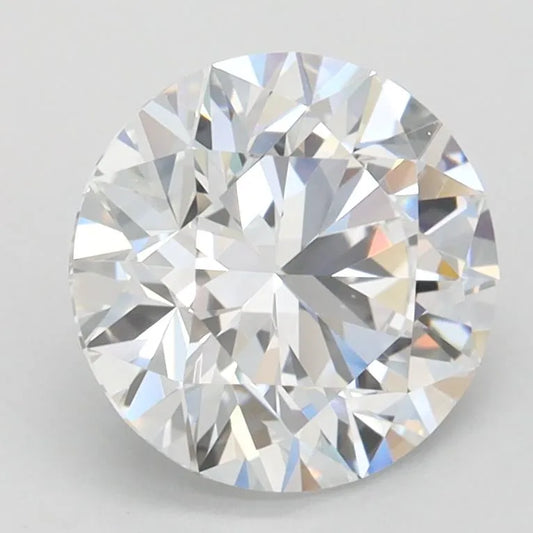 1.60ct Round Lab Grown Diamond (Colour D, Clarity IF, Cut ID, IGI Certified)