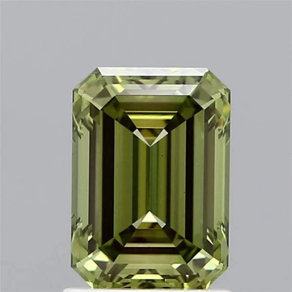 1.61ct Emerald Lab Grown Diamond (Colour Fancy Vivid Green, Clarity VS1, IGI Certified)