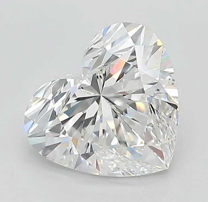 1.61ct Heart Lab Grown Diamond (Colour E, Clarity VVS1, Cut EX, IGI Certified)
