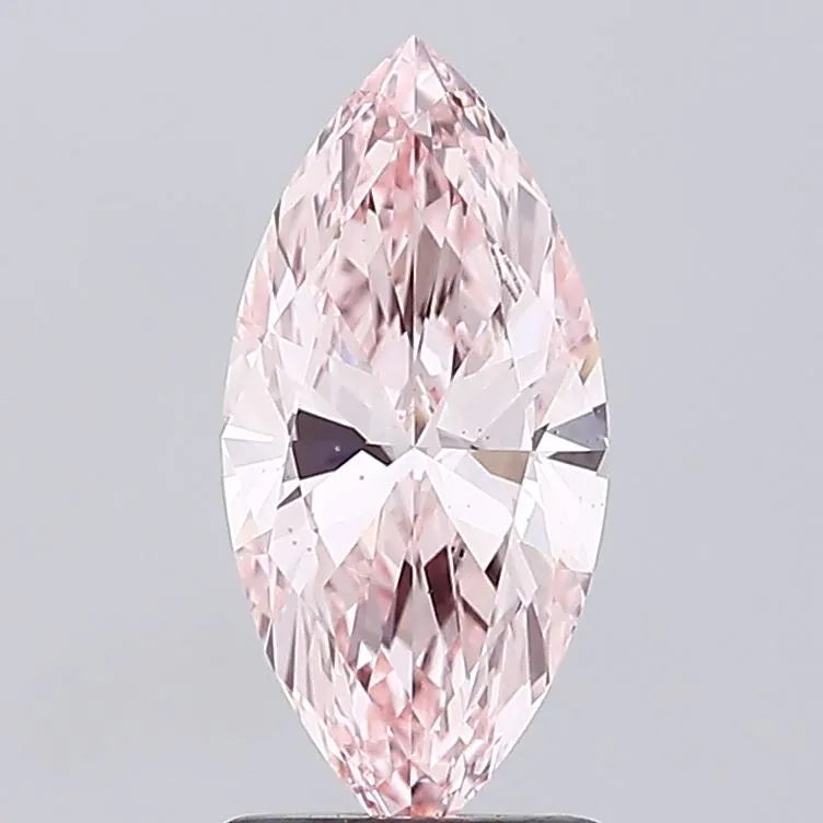 1.61ct Marquise Lab Grown Diamond (Colour Fancy Vivid Pink, Clarity VS1, IGI Certified)