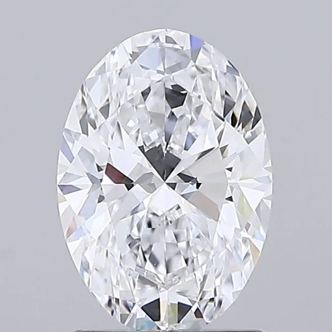 1.61ct Oval Lab Grown Diamond (Colour D, Clarity IF, IGI Certified)