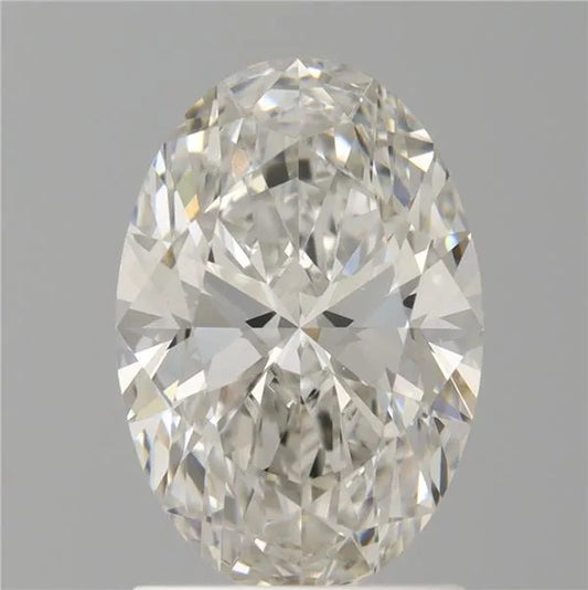 1.61ct Oval Lab Grown Diamond (Colour H, Clarity VVS2, Cut EX, IGI Certified)