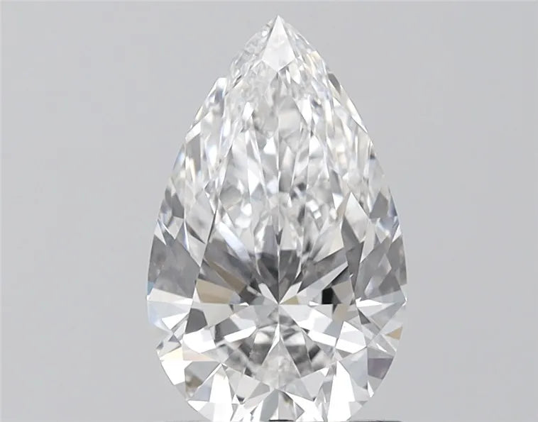 1.61ct Pear Lab Grown Diamond (Colour D, Clarity VVS2, IGI Certified)