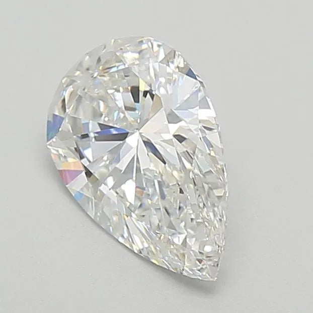 1.61ct Pear Lab Grown Diamond (Colour F, Clarity VS1, IGI Certified)
