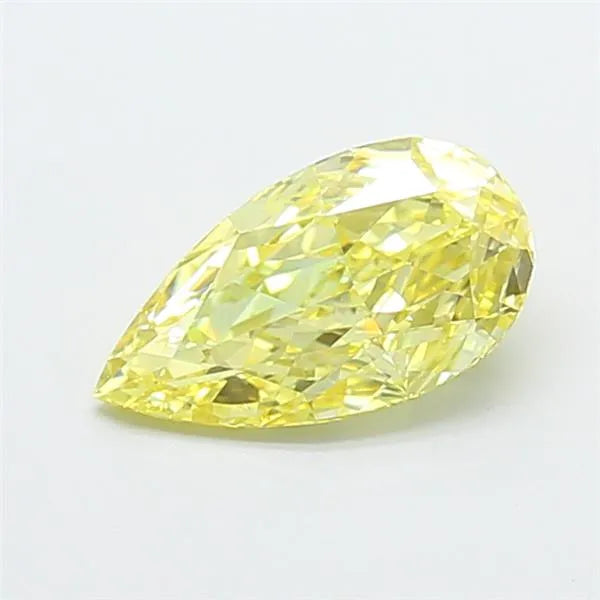 1.61ct Pear Lab Grown Diamond (Colour Fancy Intense Yellow, Clarity VVS2, IGI Certified)
