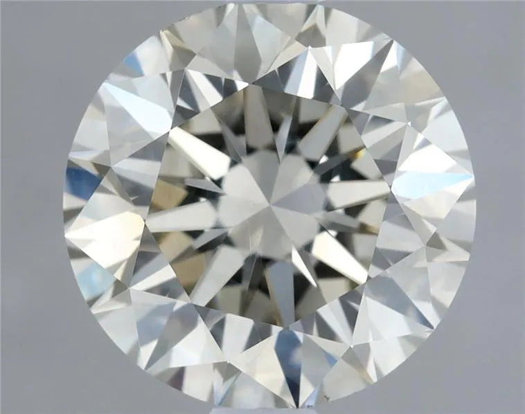 1.61ct Round Natural Diamond (Colour K, Clarity SI1, Cut EX, IGI Certified)