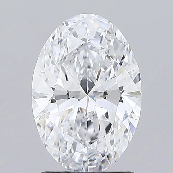 1.62ct Oval Lab Grown Diamond (Colour D, Clarity IF, IGI Certified)