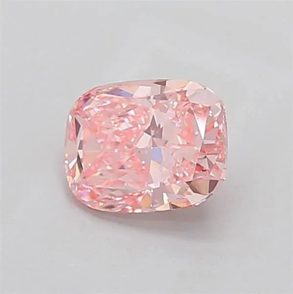 1.63ct Cushion modified Lab Grown Diamond (Colour Fancy Vivid Pink, Clarity VS1, IGI Certified)