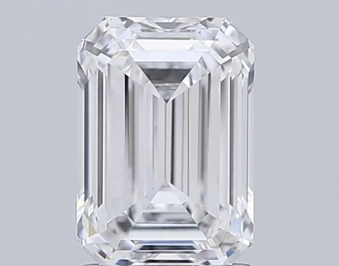 1.63ct Emerald Lab Grown Diamond (Colour D, Clarity VVS1, IGI Certified)