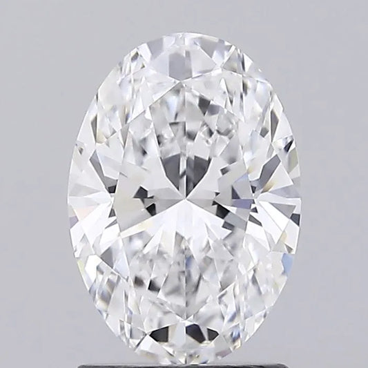 1.63ct Oval Lab Grown Diamond (Colour D, Clarity VVS2, IGI Certified)