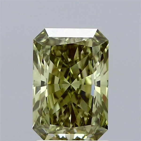 1.63ct Radiant Lab Grown Diamond (Colour Fancy Intense Green, Clarity VVS2, IGI Certified)