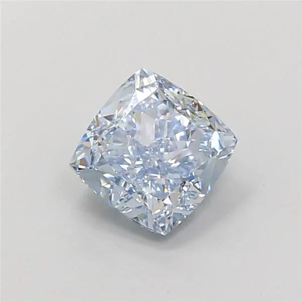 1.64ct Cushion modified Lab Grown Diamond (Colour Fancy Intense Blue, Clarity IF, IGI Certified)