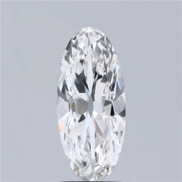 1.64ct Oval Lab Grown Diamond (Colour F, Clarity VS2, IGI Certified)