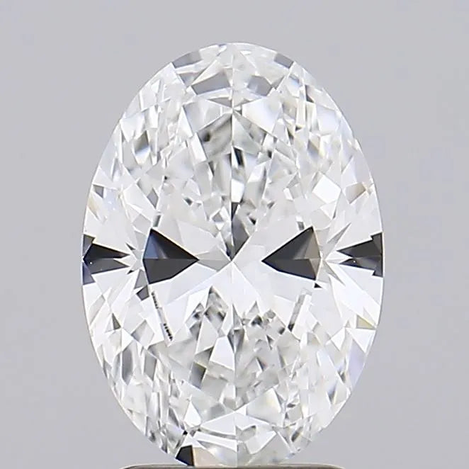 1.64ct Oval Lab Grown Diamond (Colour F, Clarity VVS1, IGI Certified)