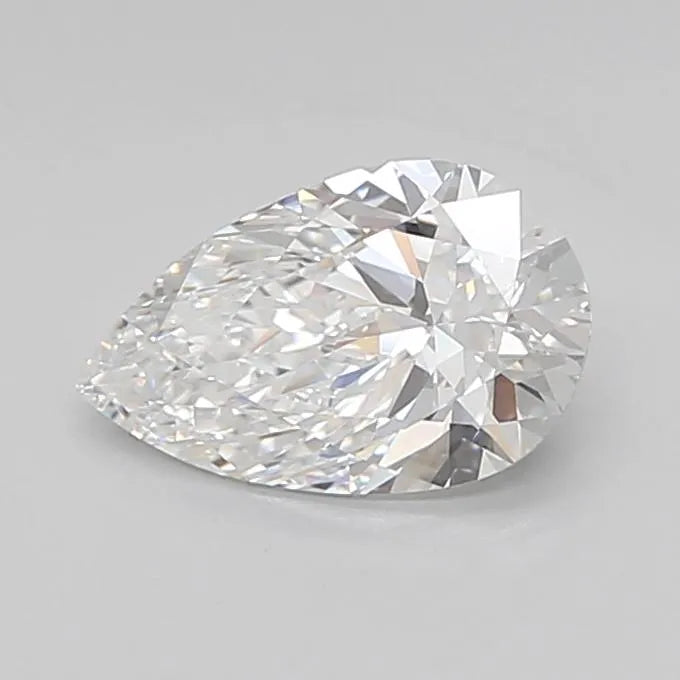 1.64ct Pear Lab Grown Diamond (Colour D, Clarity IF, Cut EX, IGI Certified)