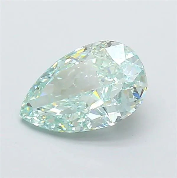 1.64ct Pear Lab Grown Diamond (Colour Fancy Intense Green, Clarity VS1, IGI Certified)