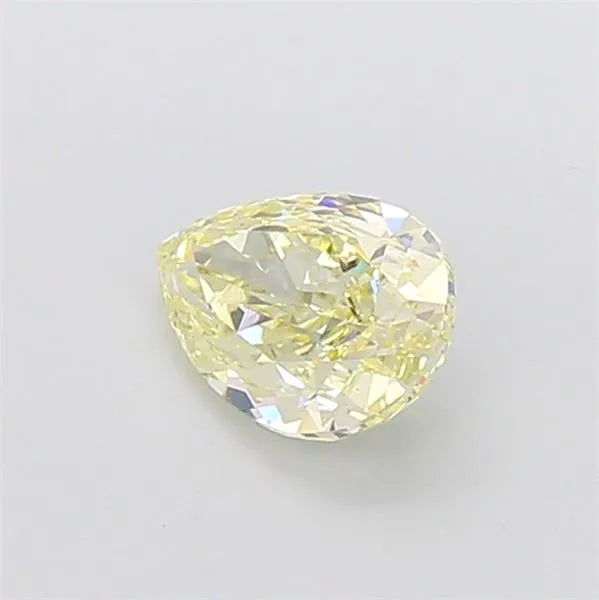 1.64ct Pear Lab Grown Diamond (Colour Fancy Yellow, Clarity VS1, IGI Certified)