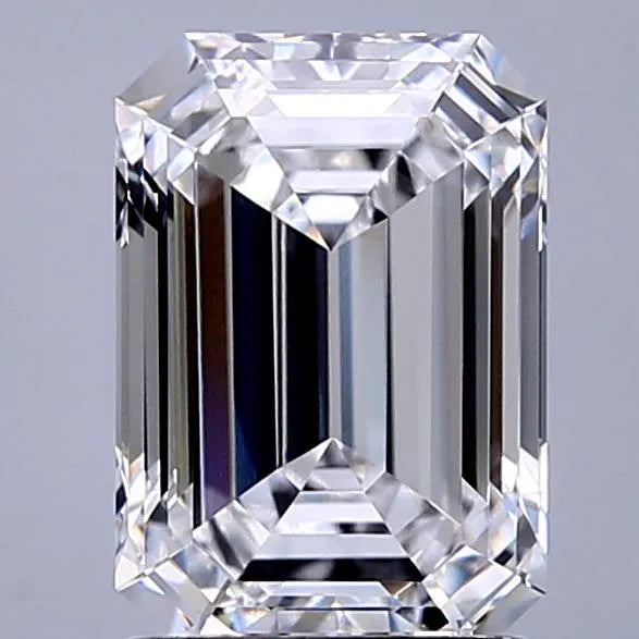 1.65ct Emerald Lab Grown Diamond (Colour D, Clarity VVS2, IGI Certified)