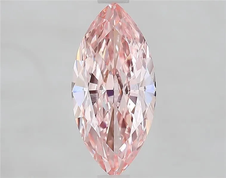 1.65ct Marquise Lab Grown Diamond (Colour Fancy Intense Pink, Clarity VS1, IGI Certified)