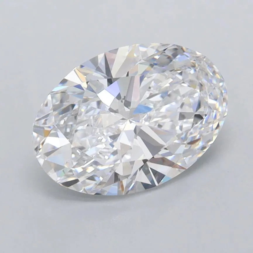 1.65ct Oval Lab Grown Diamond (Colour D, Clarity FL, IGI Certified)