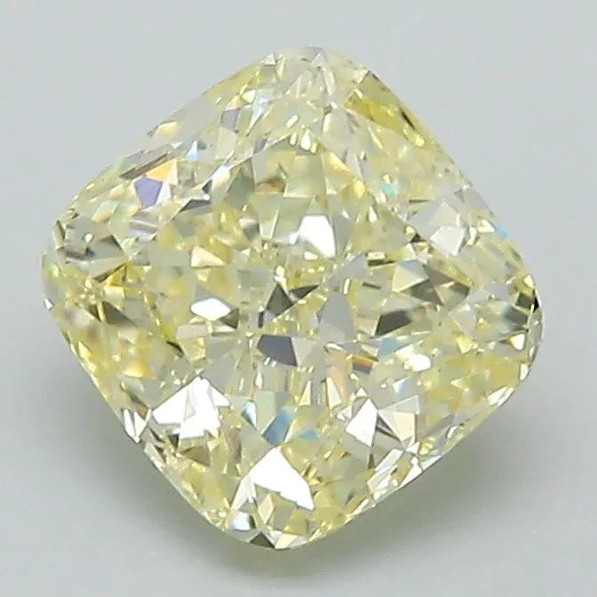 1.66ct Cushion brilliant Lab Grown Diamond (Colour Fancy Yellow, Clarity VS1, IGI Certified)