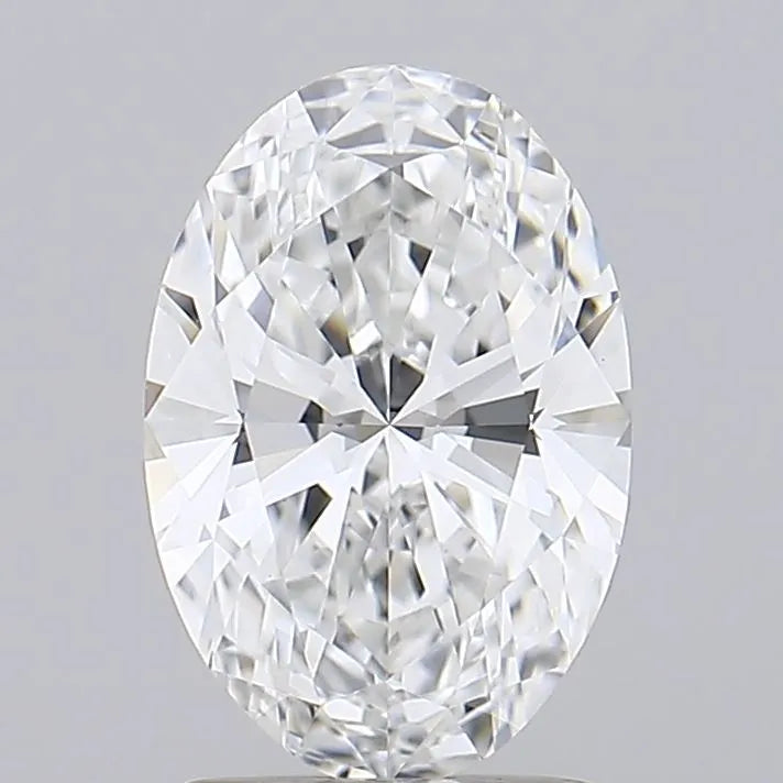 1.66ct Oval Lab Grown Diamond (Colour E, Clarity VVS2, IGI Certified)