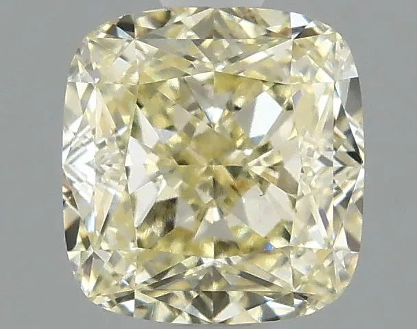 1.67ct Cushion modified Lab Grown Diamond (Colour Fancy Yellow, Clarity VS1, IGI Certified)