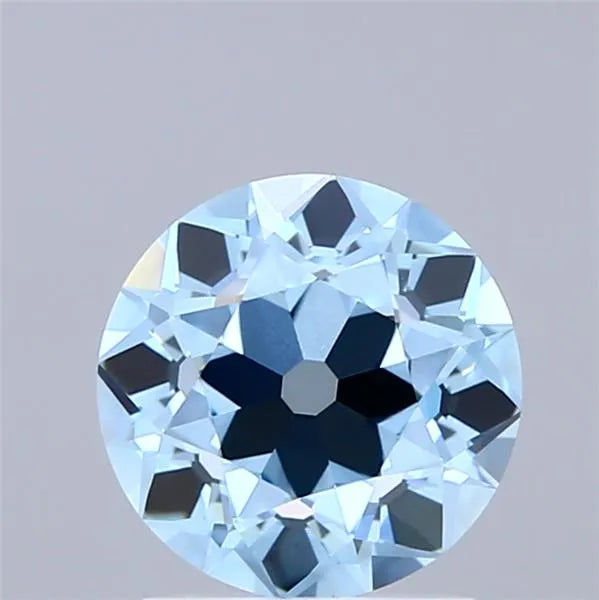 1.67ct European cut Lab Grown Diamond (Colour Fancy Vivid Blue, Clarity VVS2, IGI Certified)