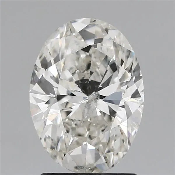 1.67ct Oval Natural Diamond (Colour H, Clarity SI2, Cut VG, IGI Certified)