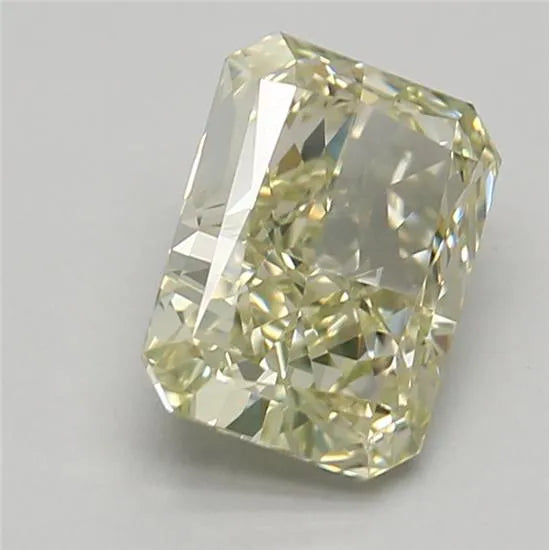 1.67ct Radiant Lab Grown Diamond (Colour Fancy Light Yellow, Clarity VVS2, Cut GD, IGI Certified)